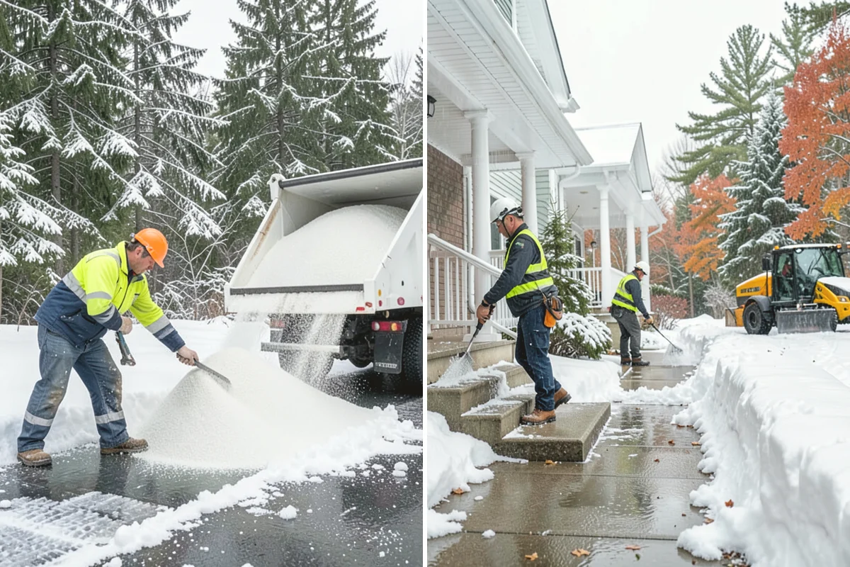 Loading Dock Snow Removal in Black Diamond, King County, WA - Assess the dock apron, approach, and worker walk zones