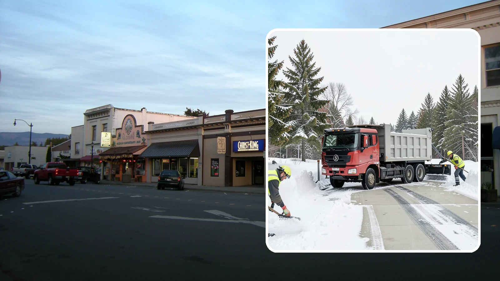Loading Dock Snow Removal in Burlington, Skagit County, WA - Keep your loading dock, apron, and truck approach clear so deliveries never stall during Western Washington cold snaps.