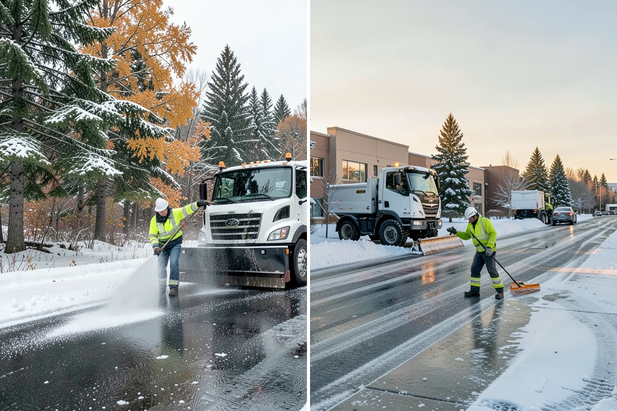 Loading Dock Snow Removal in Concrete, Skagit County, WA - Assess the dock apron, approach, and worker walk zones