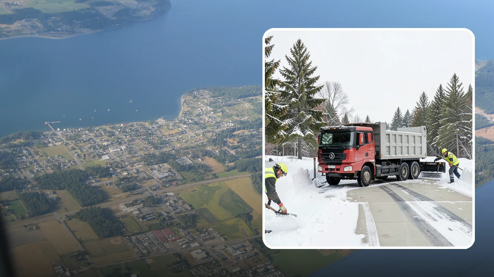 Loading Dock Snow Removal in Coupeville, Island County, WA - Keep your loading dock, apron, and truck approach clear so deliveries never stall during Western Washington cold snaps.
