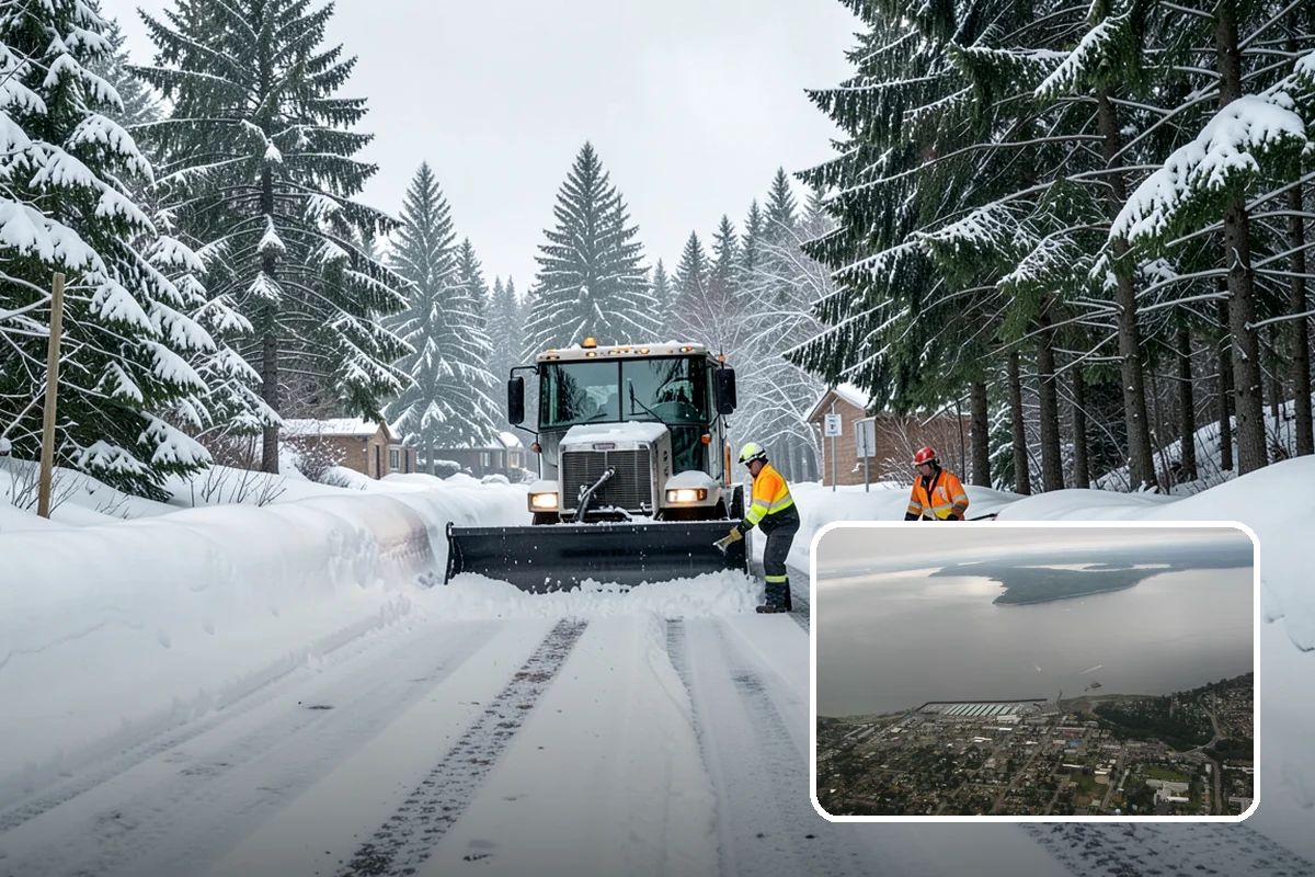 Loading Dock Snow Removal in Des Moines, King County, WA - Clear apron and dock-face access for trailers