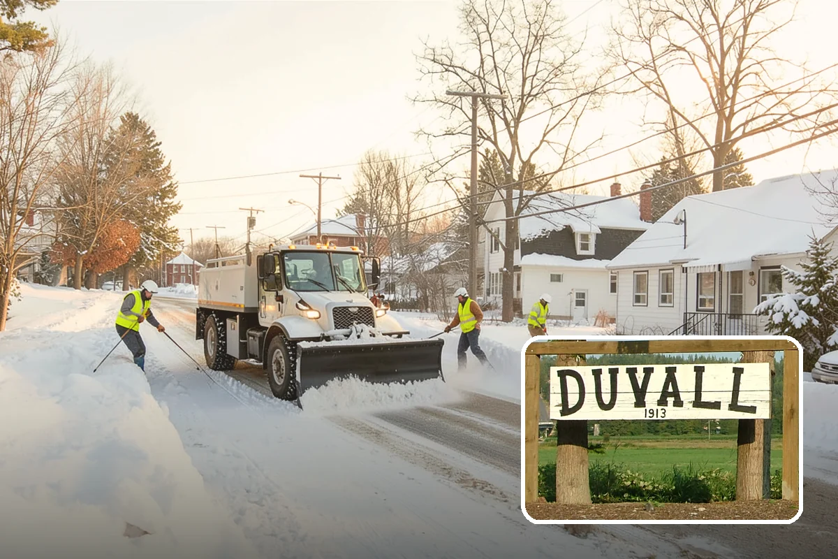 Loading Dock Snow Removal in Duvall, King County, WA - Clear apron and dock-face access for trailers