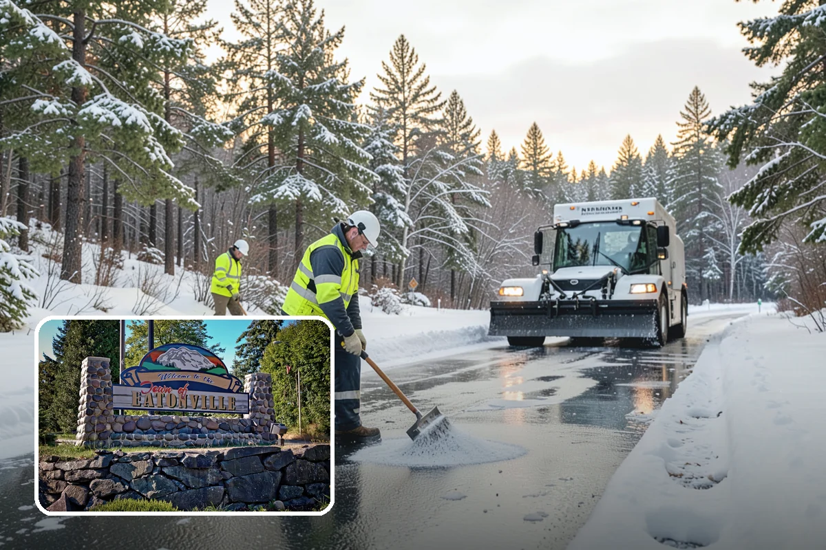 Loading Dock Snow Removal in Eatonville, Pierce County, WA - Clear apron and dock-face access for trailers