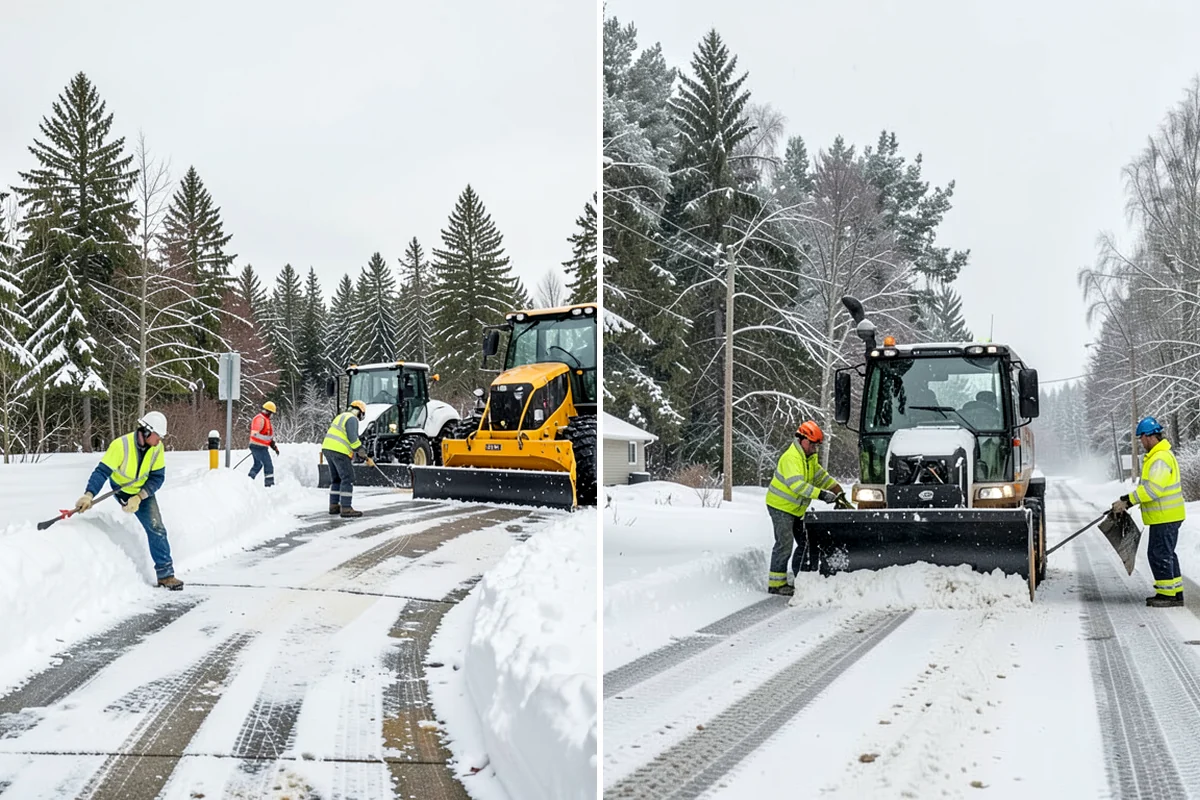 Loading Dock Snow Removal in Everett, Snohomish County, WA - Assess the dock apron, approach, and worker walk zones