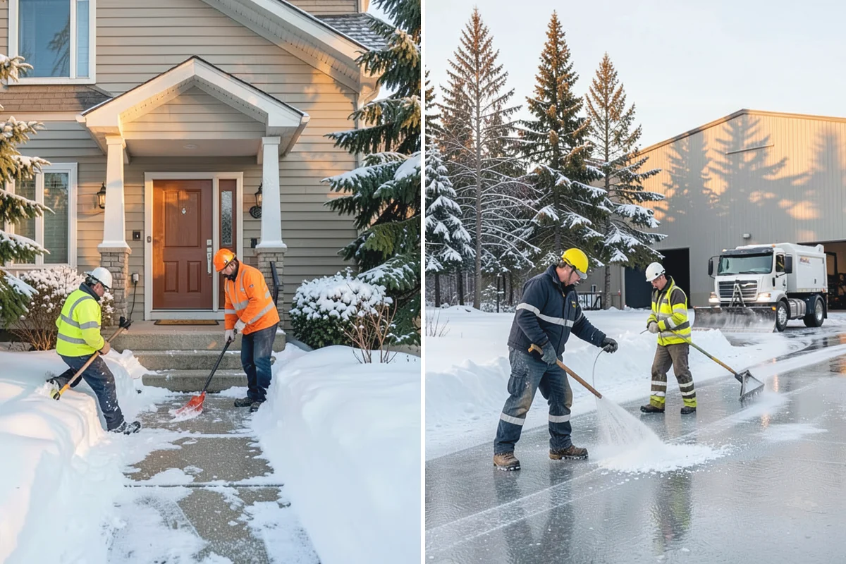 Loading Dock Snow Removal in Hamilton, Skagit County, WA - Assess the dock apron, approach, and worker walk zones