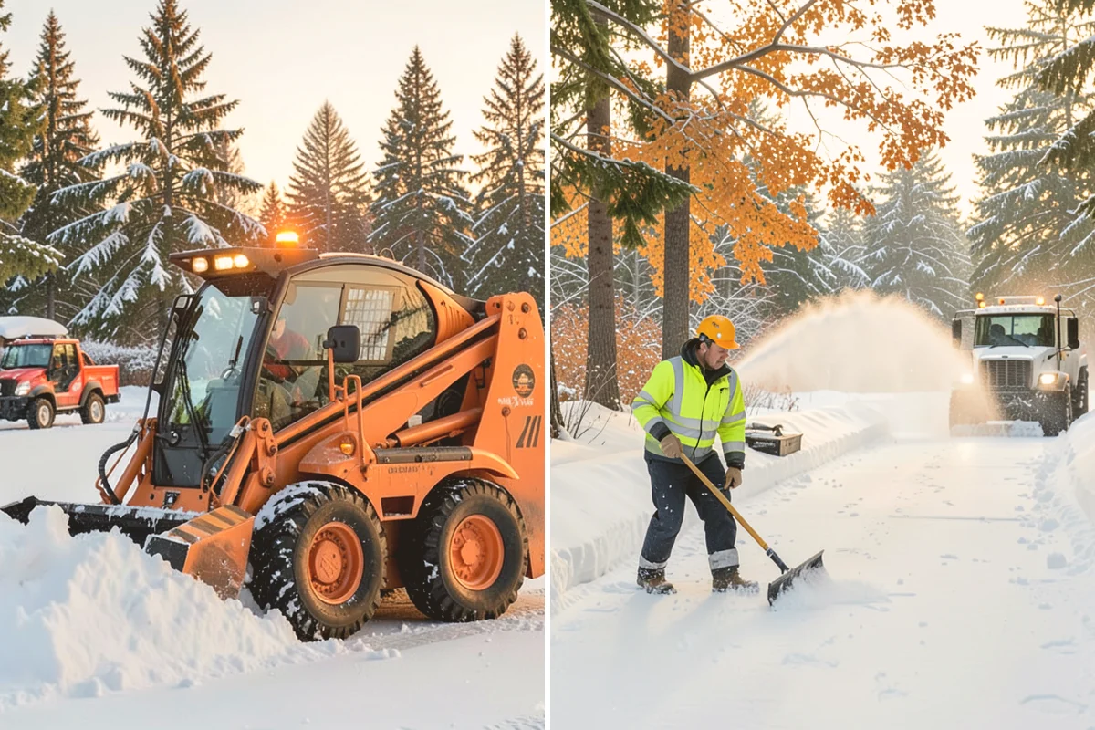 Loading Dock Snow Removal in Kent, King County, WA - Assess the dock apron, approach, and worker walk zones
