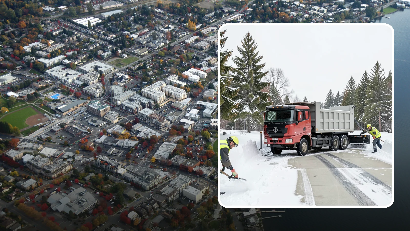 Loading Dock Snow Removal in Kirkland, King County, WA - Keep your loading dock, apron, and truck approach clear so deliveries never stall during Western Washington cold snaps.