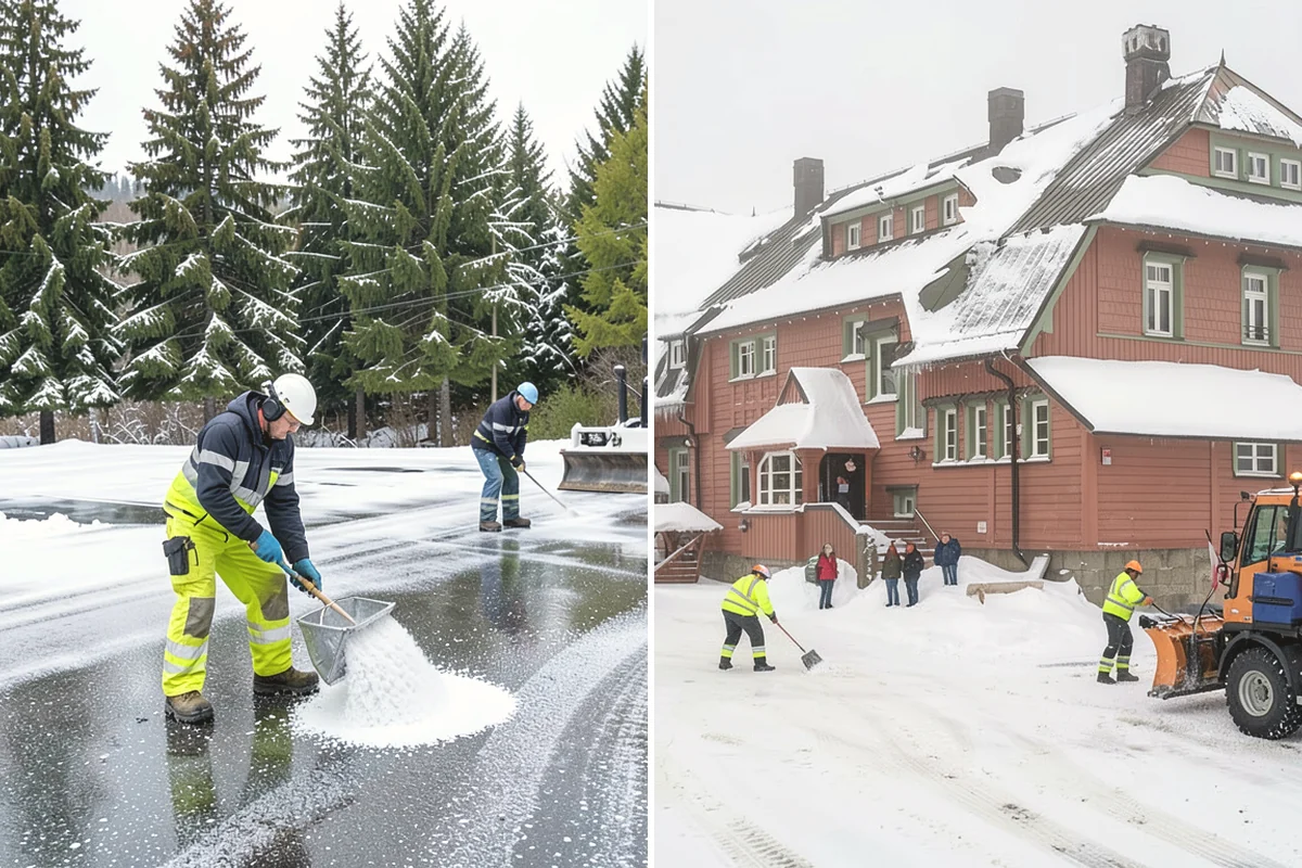 Loading Dock Snow Removal in Lake Stevens, Snohomish County, WA - Assess the dock apron, approach, and worker walk zones