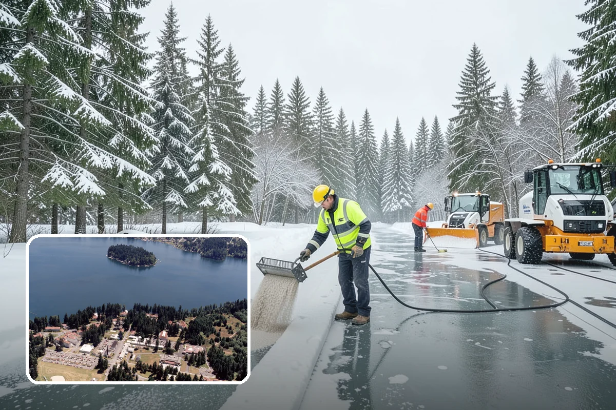 Loading Dock Snow Removal in Lakewood, Pierce County, WA - Clear apron and dock-face access for trailers