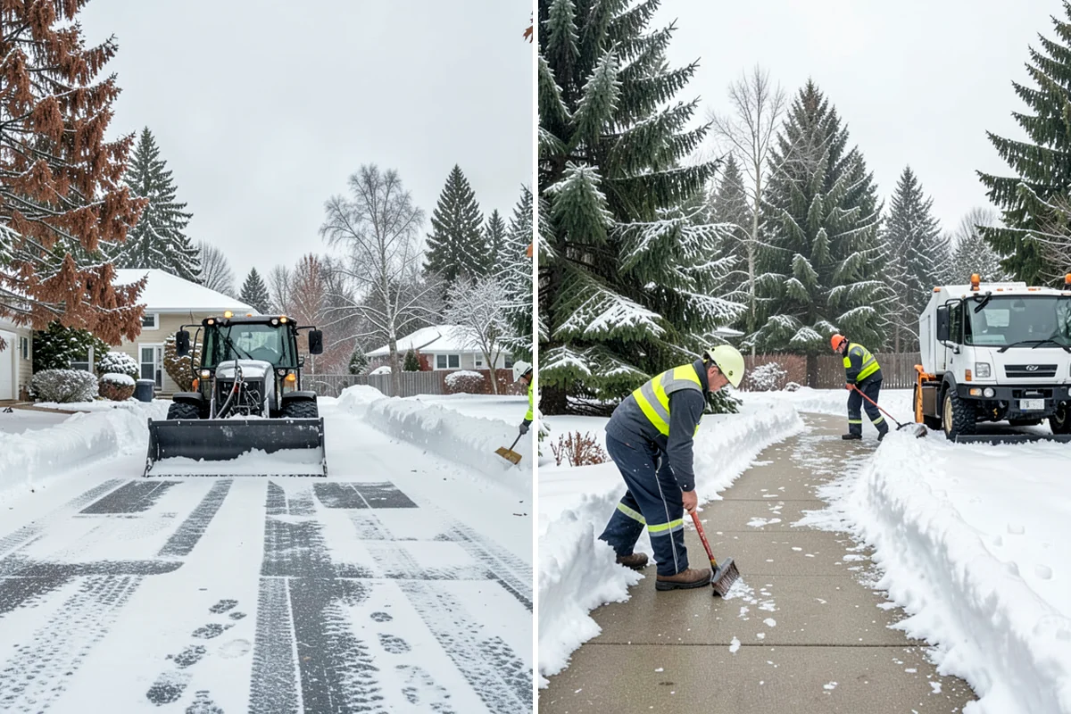Loading Dock Snow Removal in Lakewood, Pierce County, WA - Assess the dock apron, approach, and worker walk zones