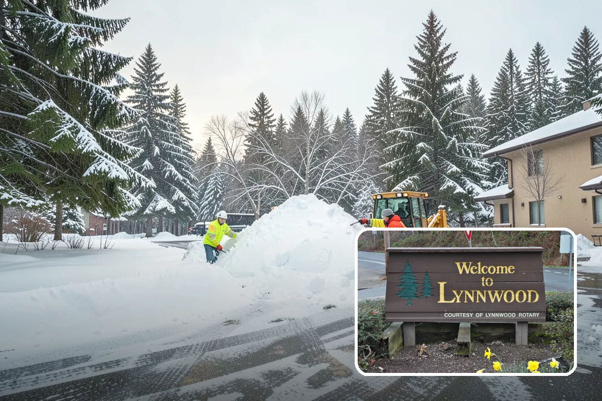 Loading Dock Snow Removal in Lynnwood, Snohomish County, WA - Clear apron and dock-face access for trailers
