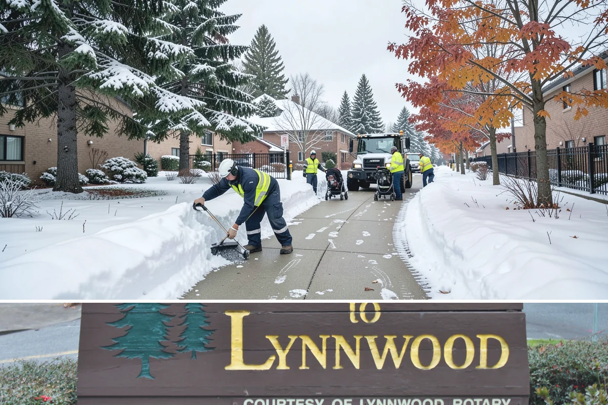 Loading Dock Snow Removal in Lynnwood, Snohomish County, WA - Loading docks need close attention during midwinter cold snaps when wet snow refreezes quickly under constant trailer weight.