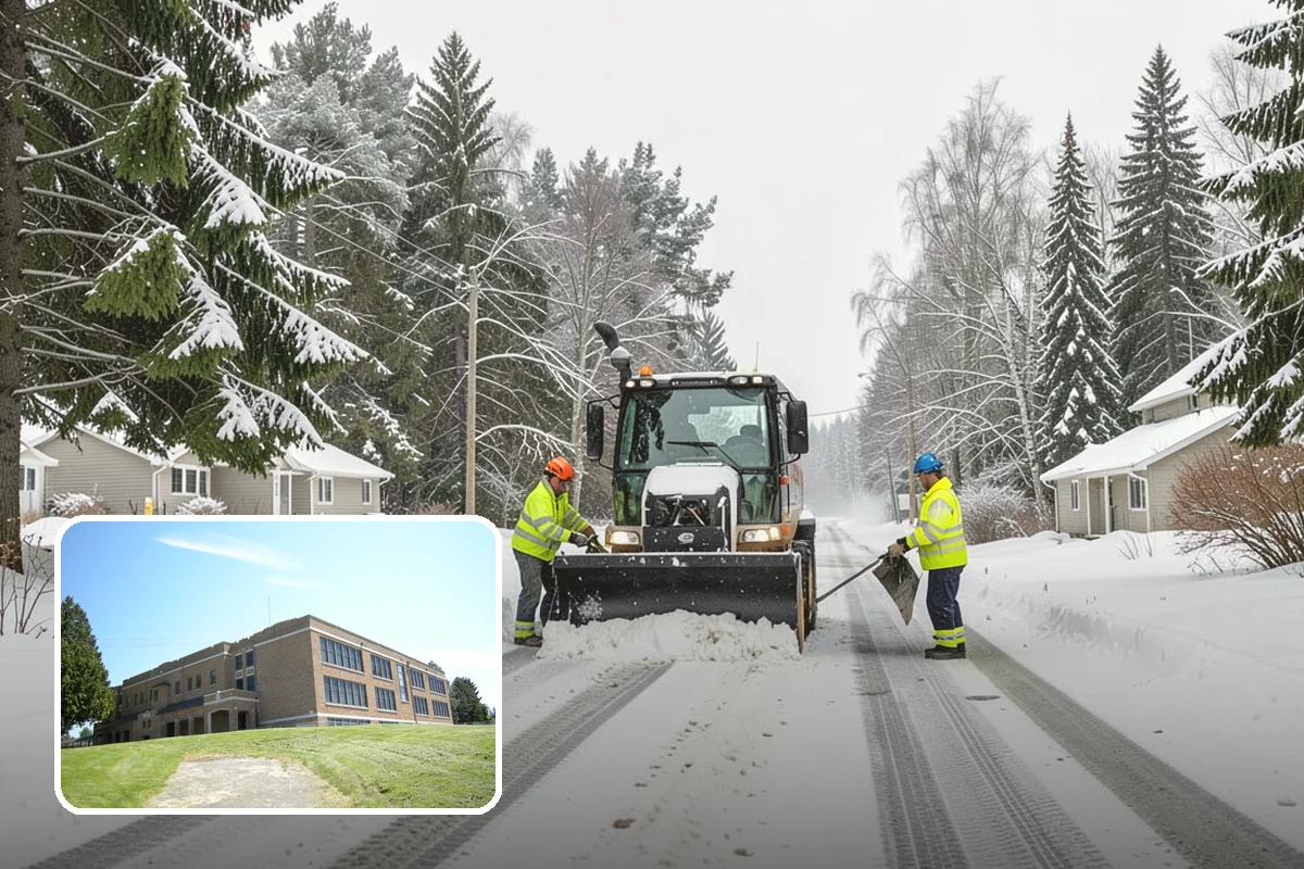 Loading Dock Snow Removal in Maple Valley, King County, WA - Clear apron and dock-face access for trailers
