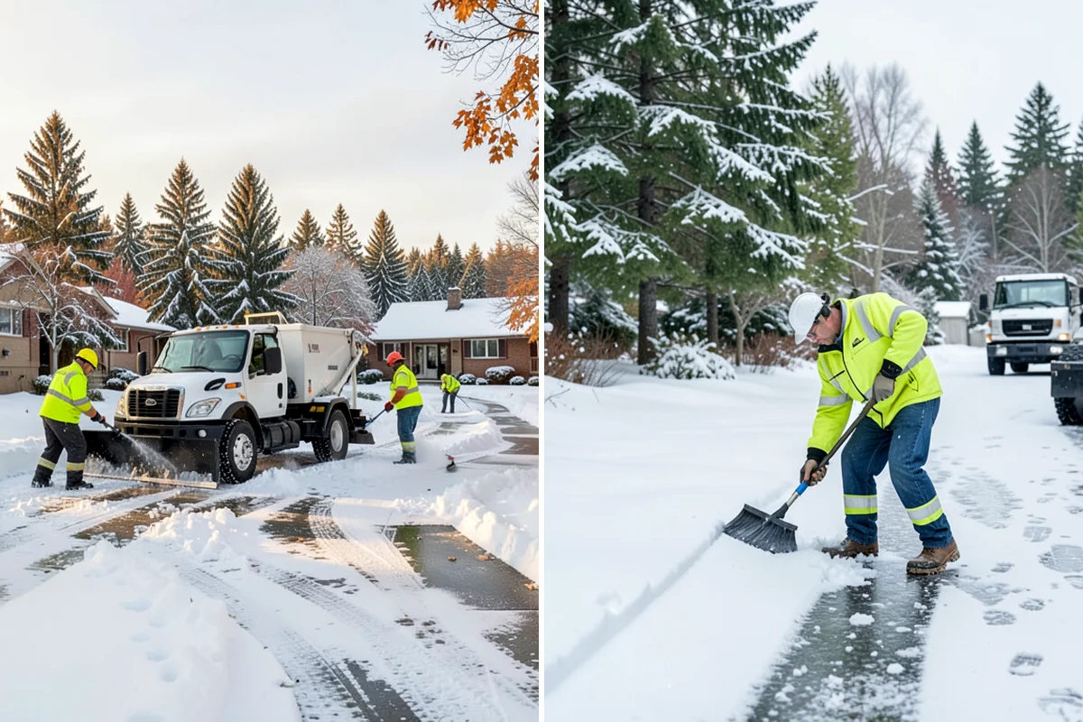 Loading Dock Snow Removal in Maple Valley, King County, WA - Assess the dock apron, approach, and worker walk zones