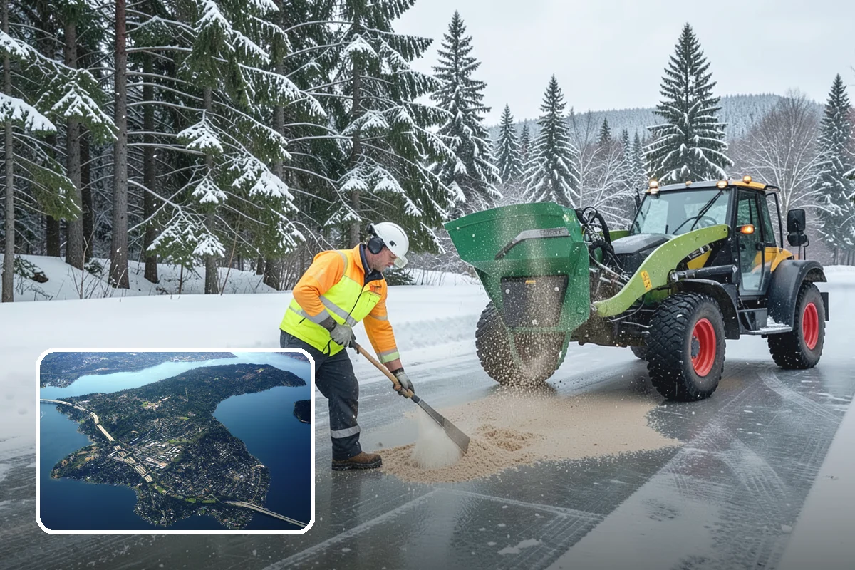 Loading Dock Snow Removal in Mercer Island, King County, WA - Clear apron and dock-face access for trailers