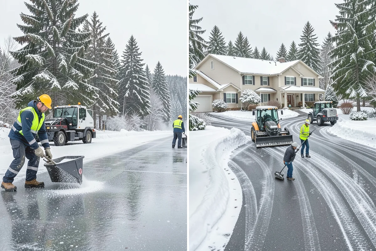 Loading Dock Snow Removal in Monroe, Snohomish County, WA - Assess the dock apron, approach, and worker walk zones