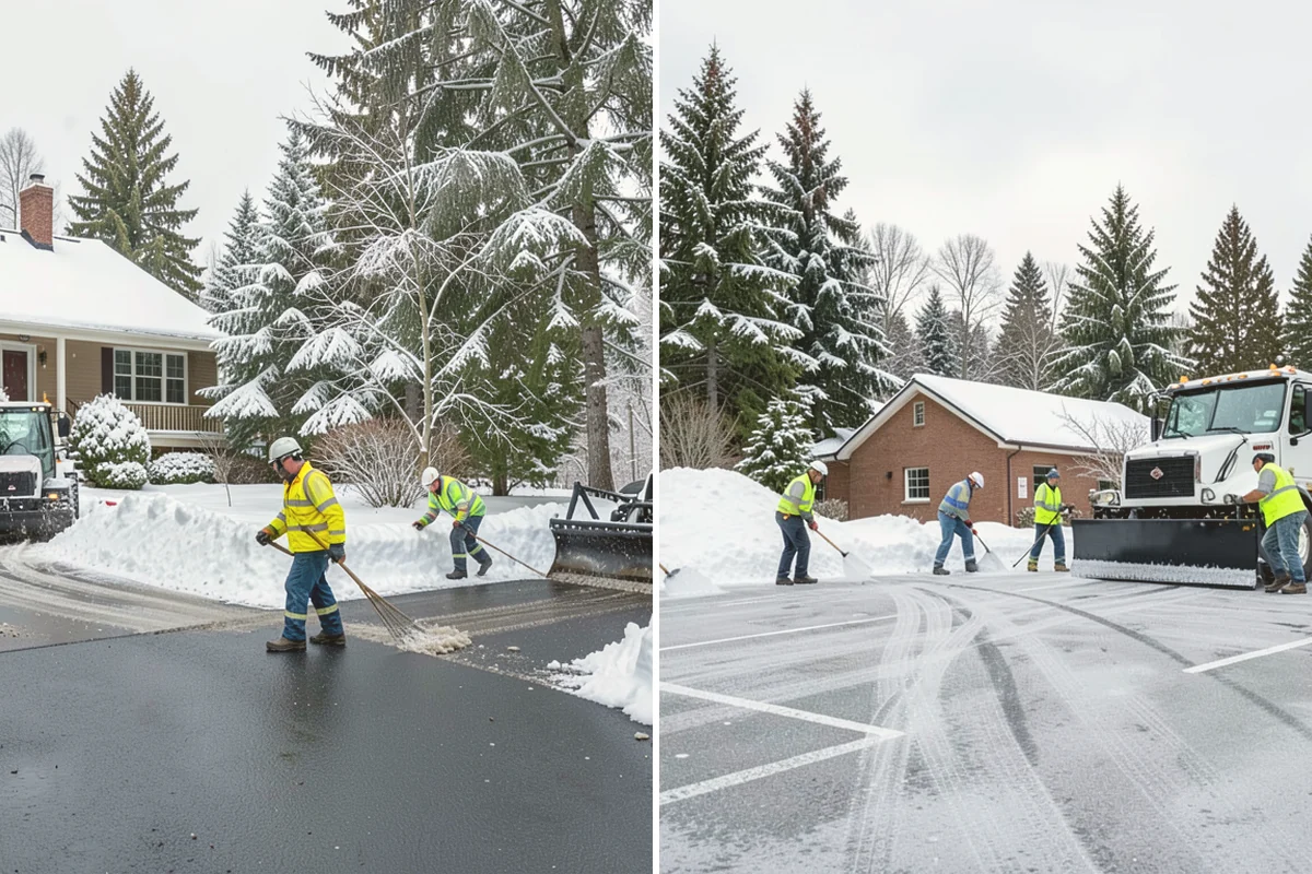 Loading Dock Snow Removal in Newcastle, King County, WA - Assess the dock apron, approach, and worker walk zones