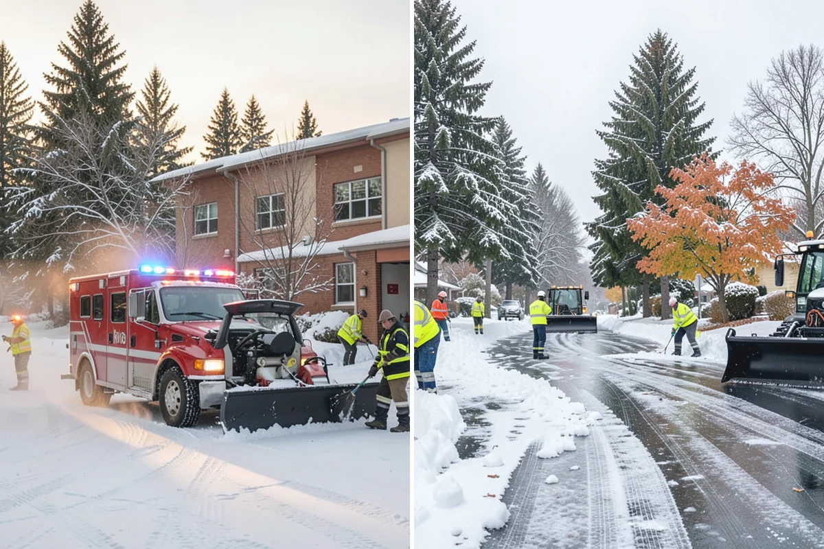 Loading Dock Snow Removal in Renton, King County, WA - Assess the dock apron, approach, and worker walk zones