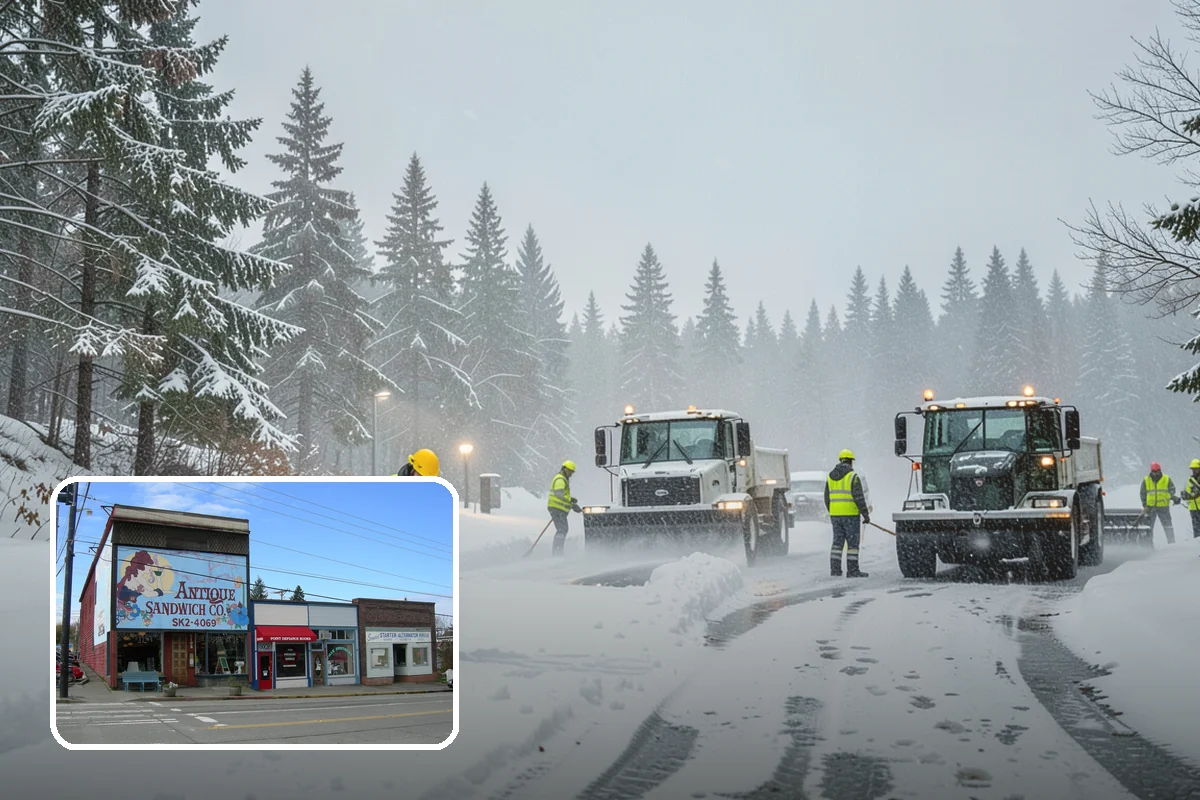 Loading Dock Snow Removal in Ruston, Pierce County, WA - Clear apron and dock-face access for trailers