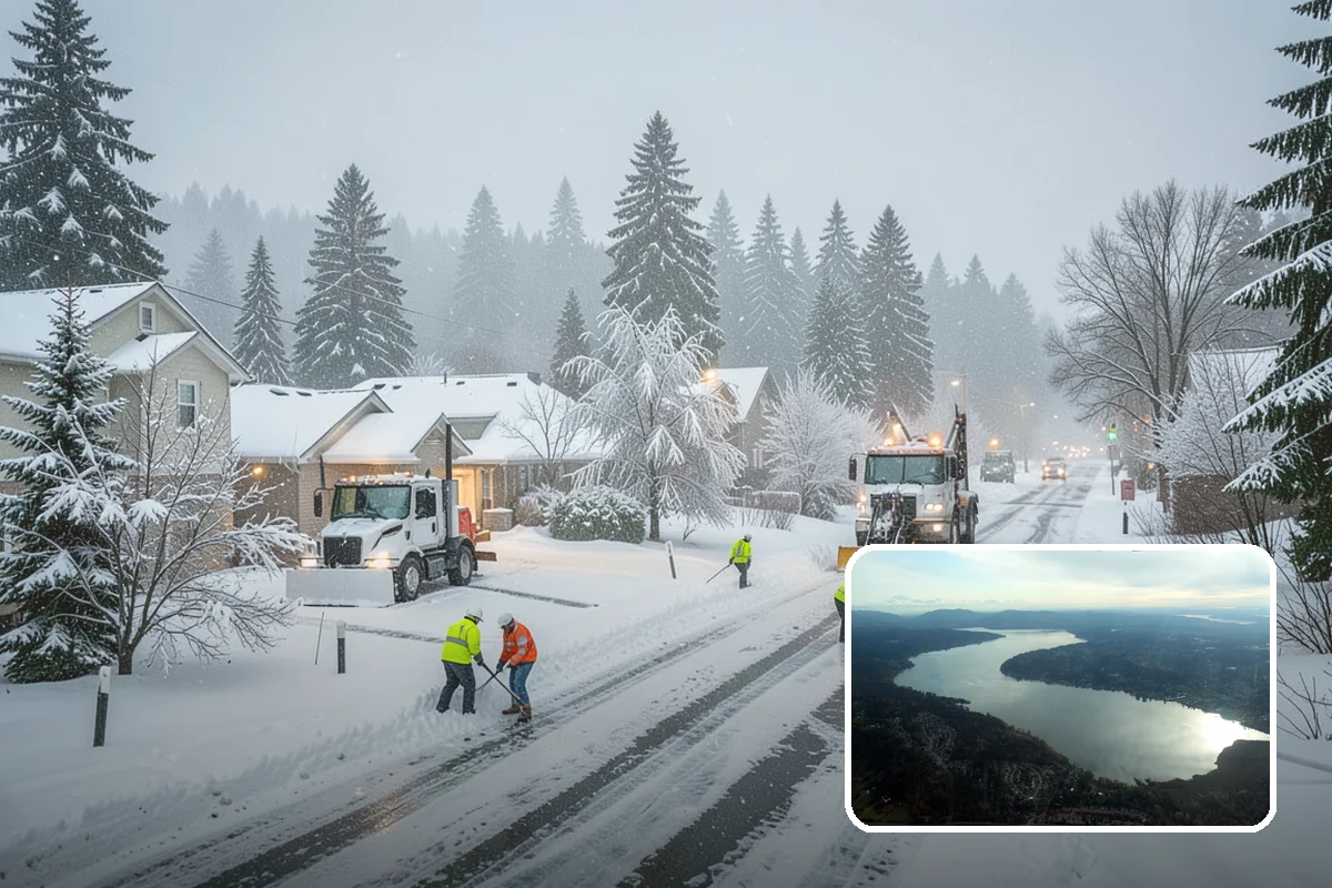 Loading Dock Snow Removal in Sammamish, King County, WA - Clear apron and dock-face access for trailers