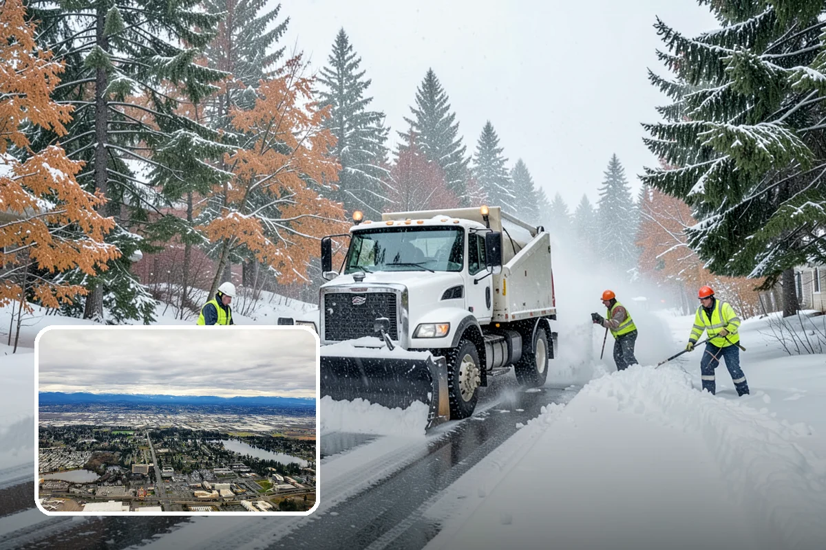 Loading Dock Snow Removal in SeaTac, King County, WA - Clear apron and dock-face access for trailers