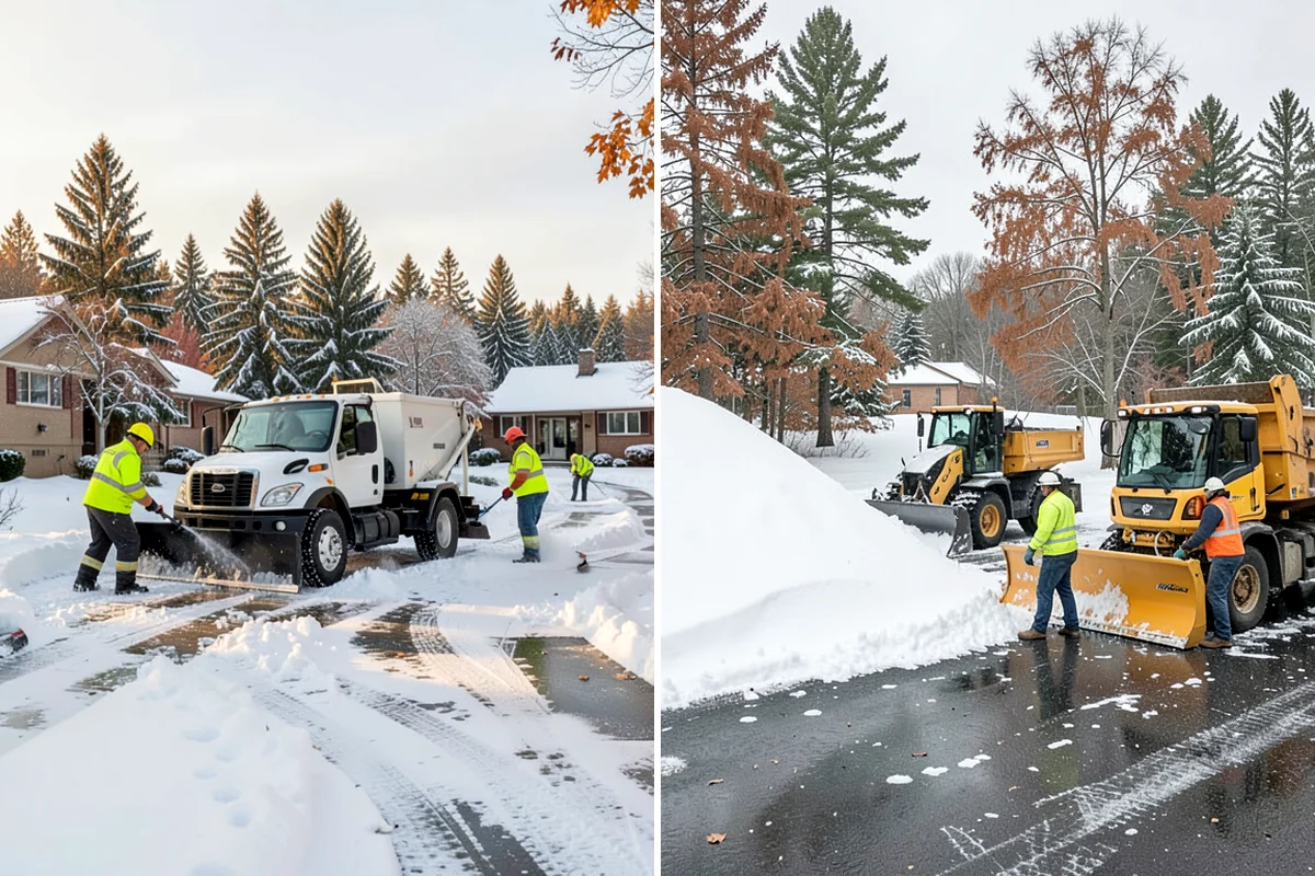 Loading Dock Snow Removal in SeaTac, King County, WA - Assess the dock apron, approach, and worker walk zones