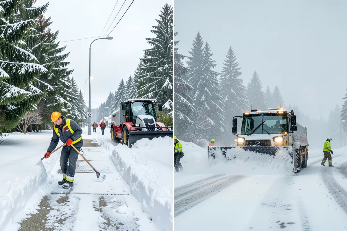 Loading Dock Snow Removal in Sedro-Woolley, Skagit County, WA - Assess the dock apron, approach, and worker walk zones