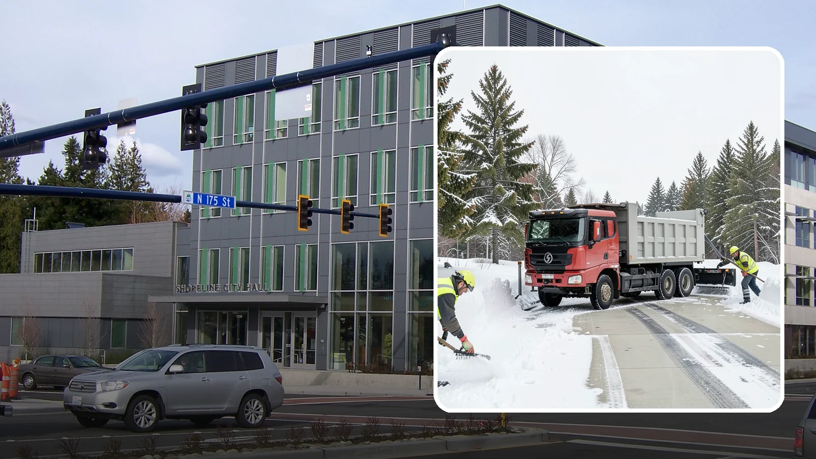 Loading Dock Snow Removal in Shoreline, King County, WA - Keep your loading dock, apron, and truck approach clear so deliveries never stall during Western Washington cold snaps.