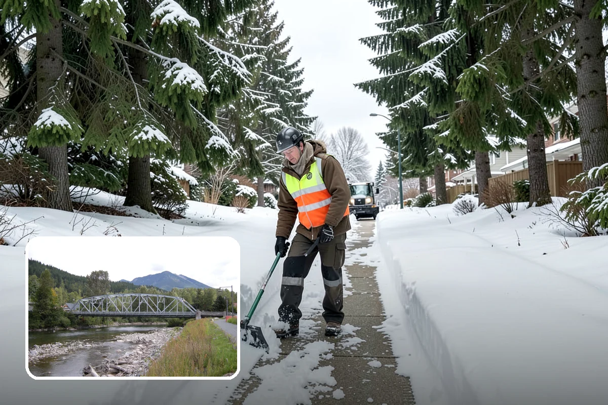 Loading Dock Snow Removal in Skykomish, King County, WA - Clear apron and dock-face access for trailers