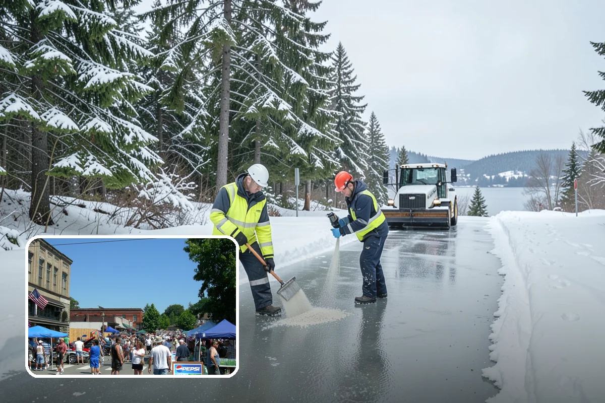 Loading Dock Snow Removal in Snohomish, Snohomish County, WA - Clear apron and dock-face access for trailers