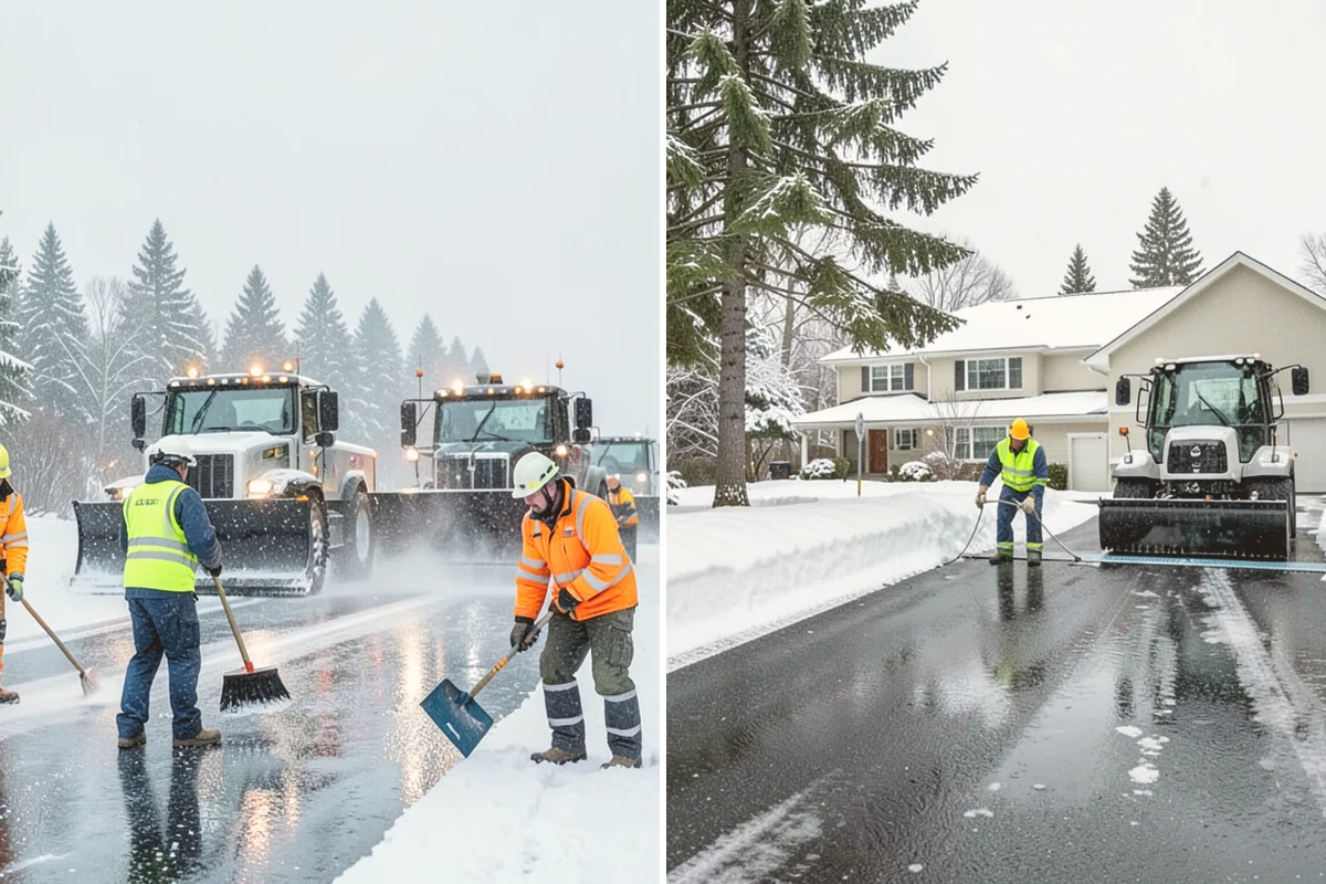 Loading Dock Snow Removal in Snohomish, Snohomish County, WA - Assess the dock apron, approach, and worker walk zones
