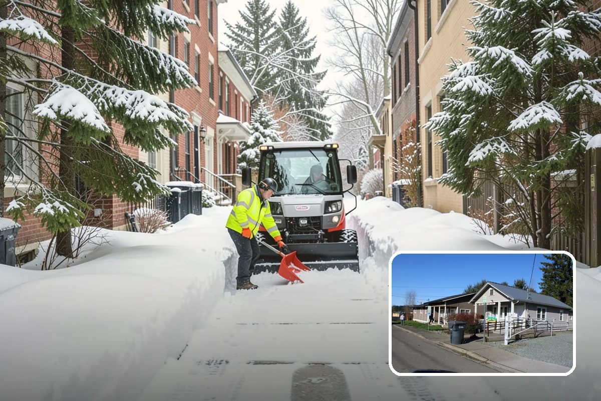 Loading Dock Snow Removal in South Prairie, Pierce County, WA - Clear apron and dock-face access for trailers