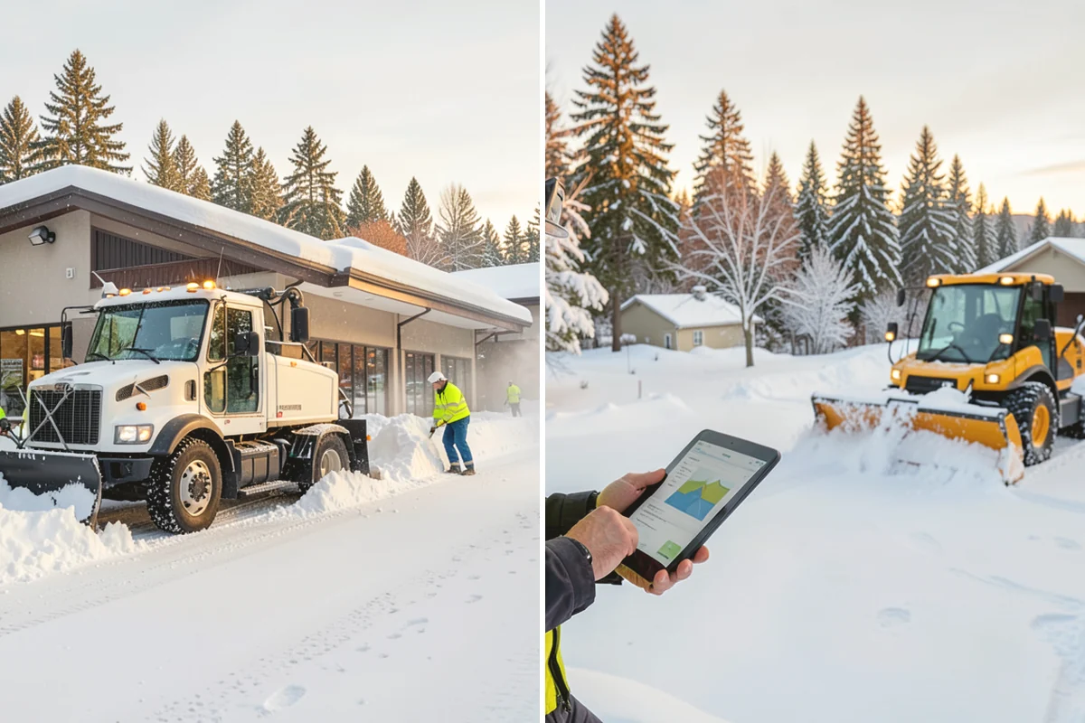 Loading Dock Snow Removal in Tacoma, Pierce County, WA - Assess the dock apron, approach, and worker walk zones