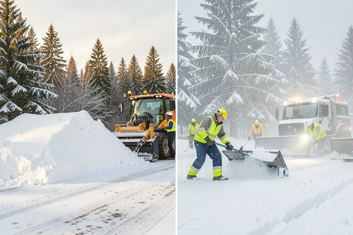 Loading Dock Snow Removal in Tukwila, King County, WA - Assess the dock apron, approach, and worker walk zones