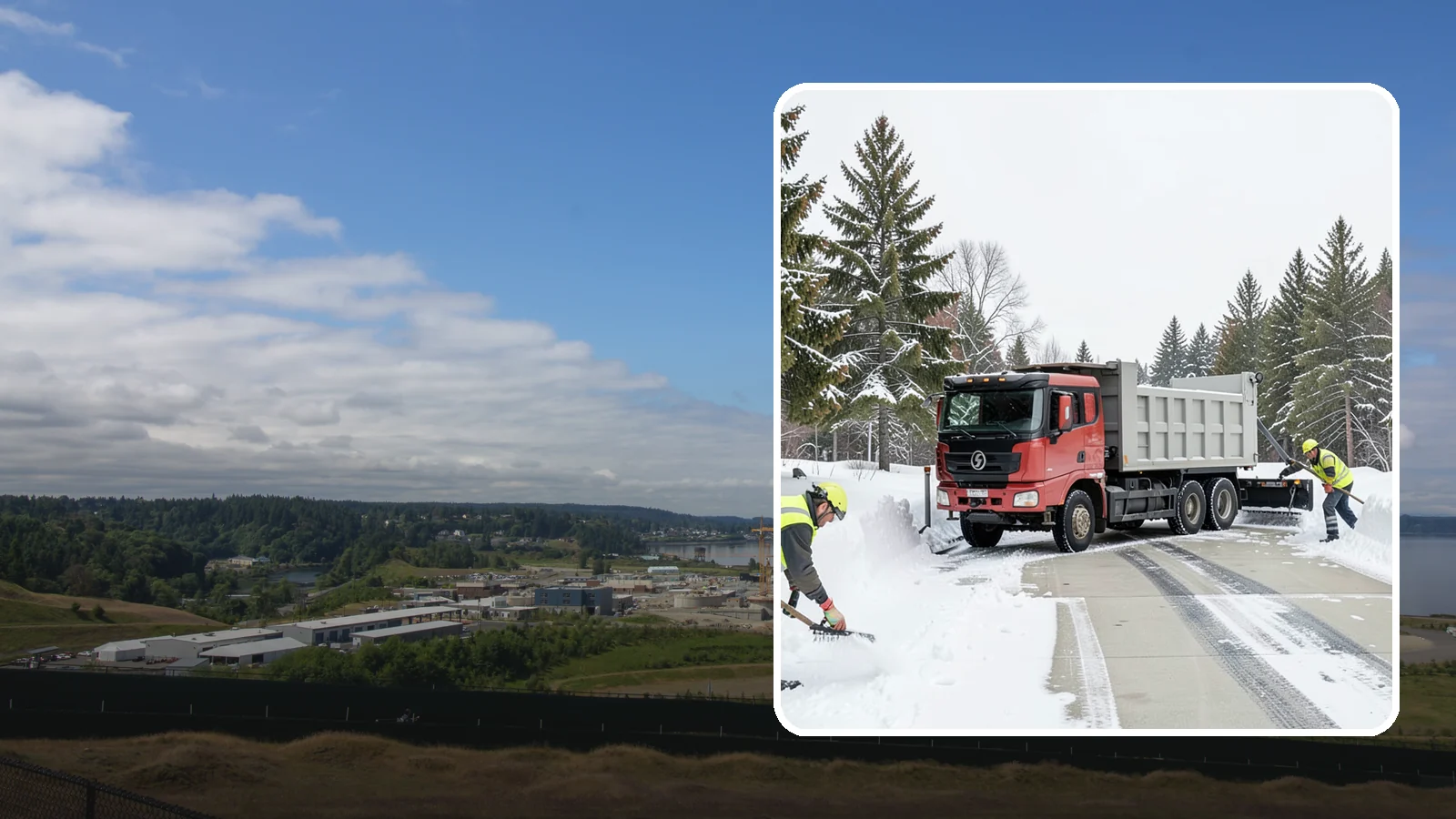 Loading Dock Snow Removal in University Place, Pierce County, WA - Keep your loading dock, apron, and truck approach clear so deliveries never stall during Western Washington cold snaps.