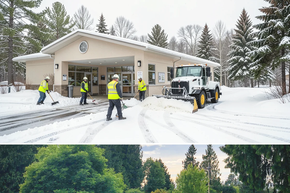 Long Driveway Snow Removal in Bonney Lake, Pierce County, WA - Long driveway service is critical throughout the foothill snow season from November to March.