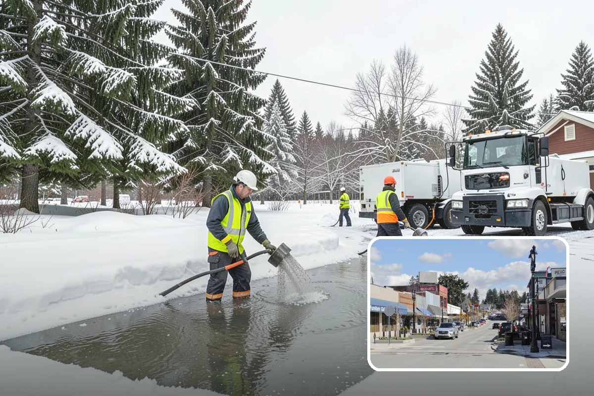 Long Driveway Snow Removal in Bothell, King County, WA - Clears the full length to the road