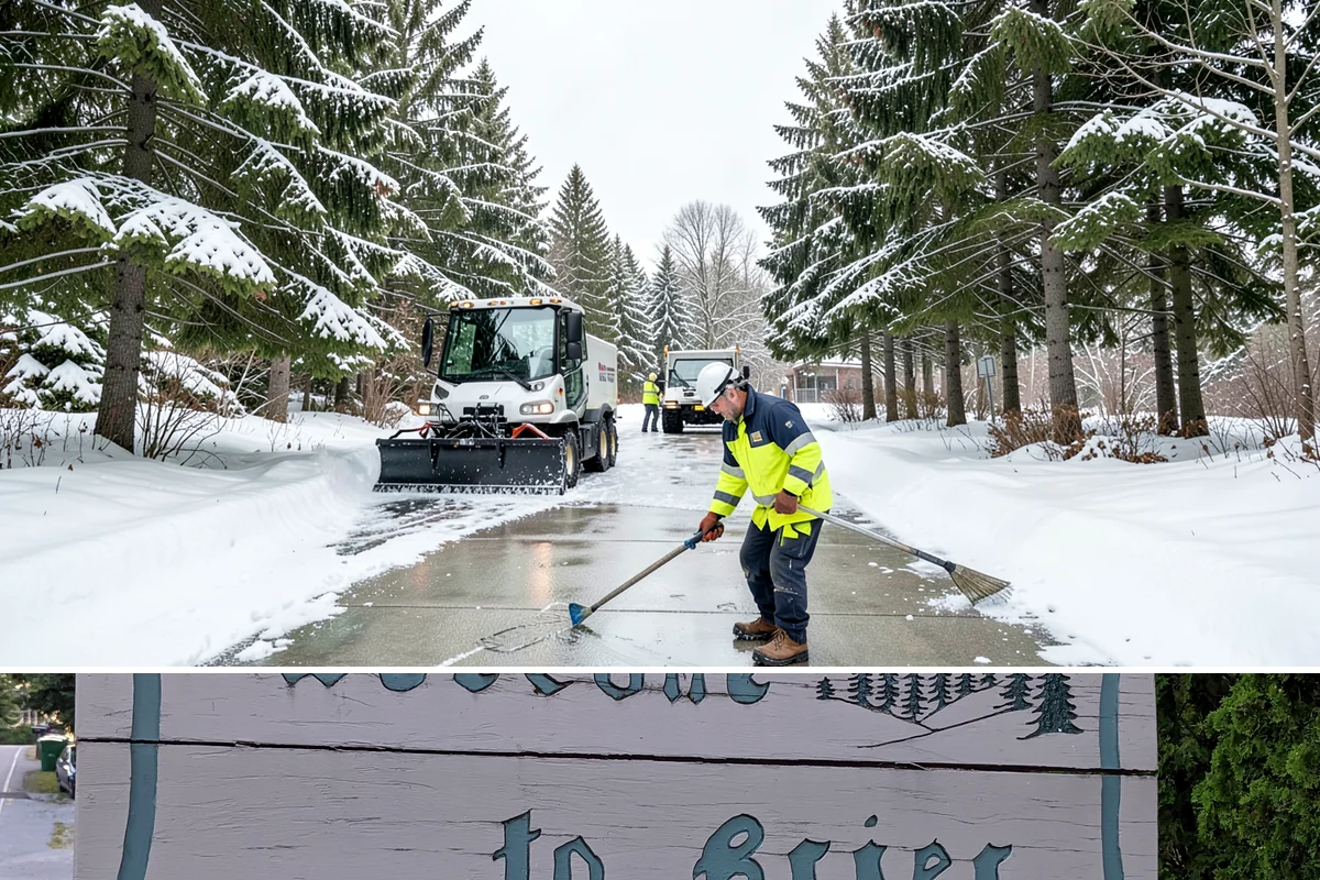 Long Driveway Snow Removal in Brier, Snohomish County, WA - Long driveway service is critical throughout the foothill snow season from November to March.