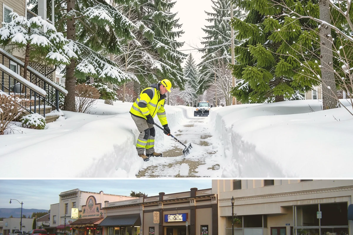 Long Driveway Snow Removal in Burlington, Skagit County, WA - Long driveway service is critical throughout the foothill snow season from November to March.