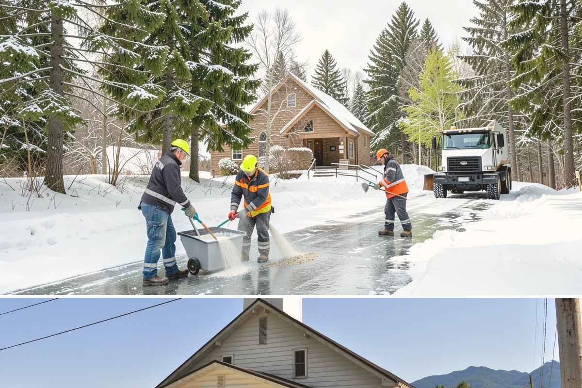 Long Driveway Snow Removal in Concrete, Skagit County, WA - Long driveway service is critical throughout the foothill snow season from November to March.
