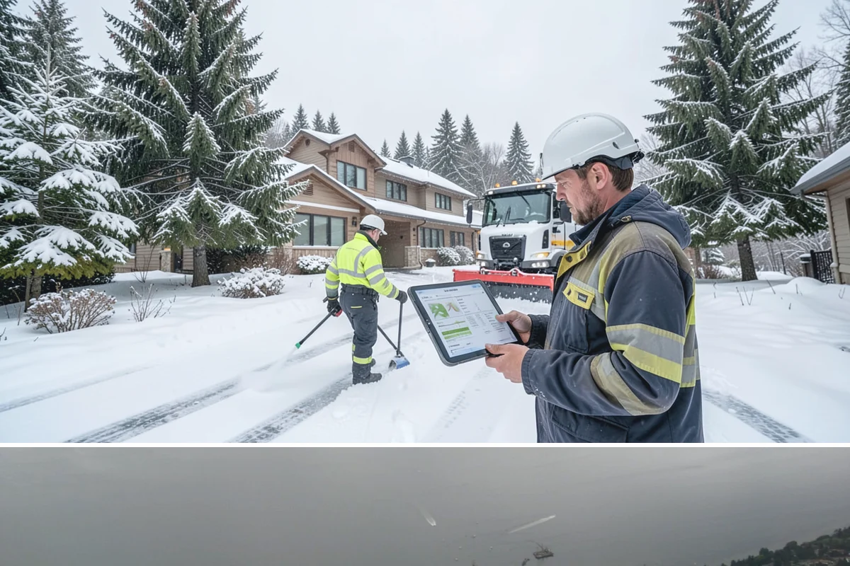 Long Driveway Snow Removal in Des Moines, King County, WA - Long driveway service is critical throughout the foothill snow season from November to March.