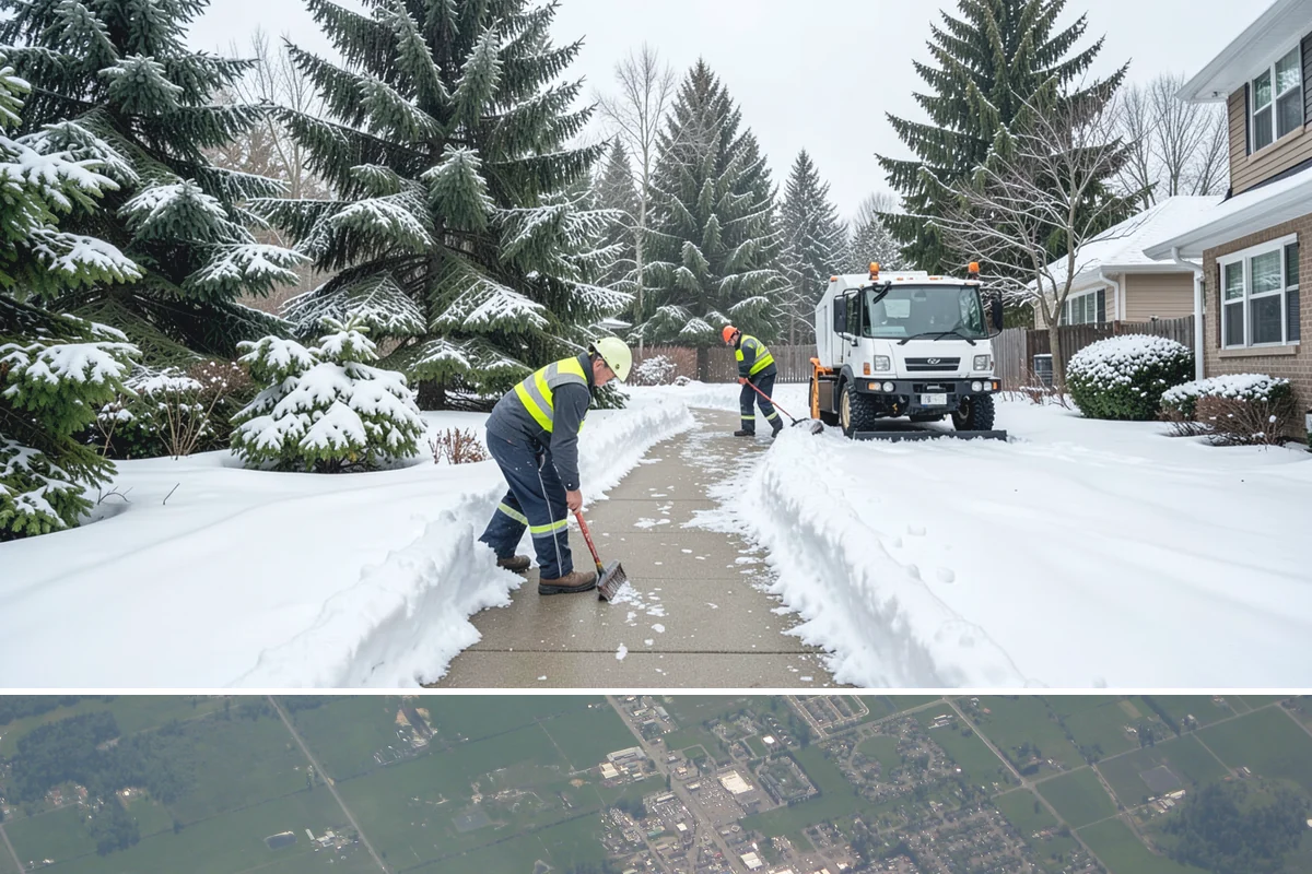 Long Driveway Snow Removal in Enumclaw, King County, WA - Long driveway service is critical throughout the foothill snow season from November to March.