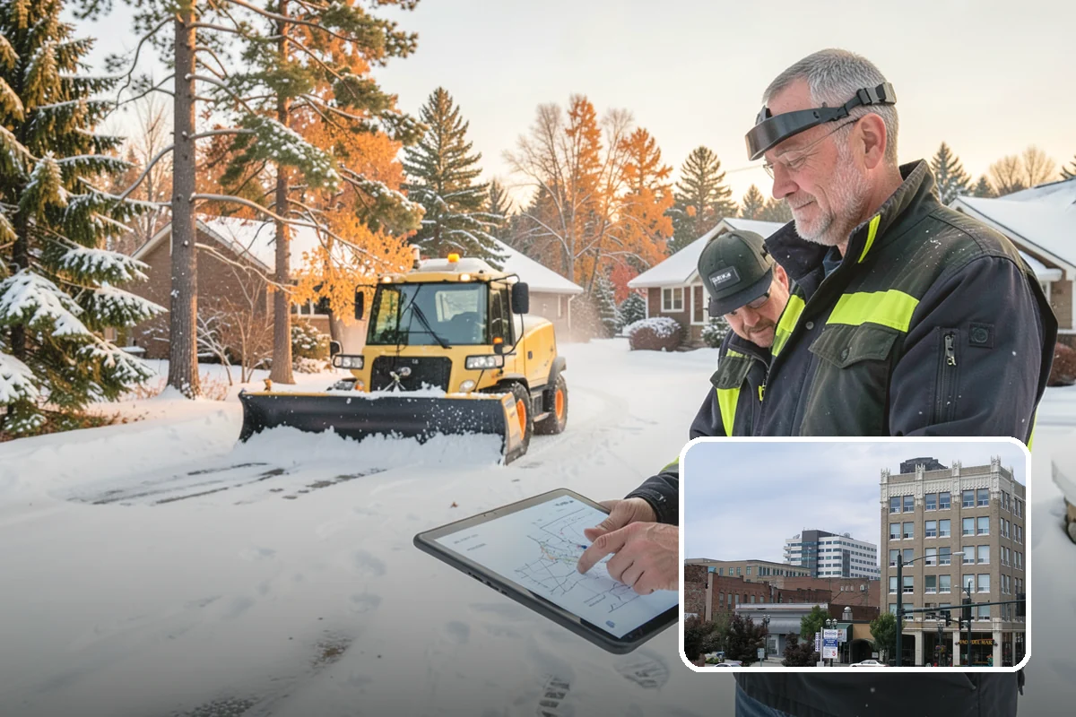 Long Driveway Snow Removal in Everett, Snohomish County, WA - Clears the full length to the road
