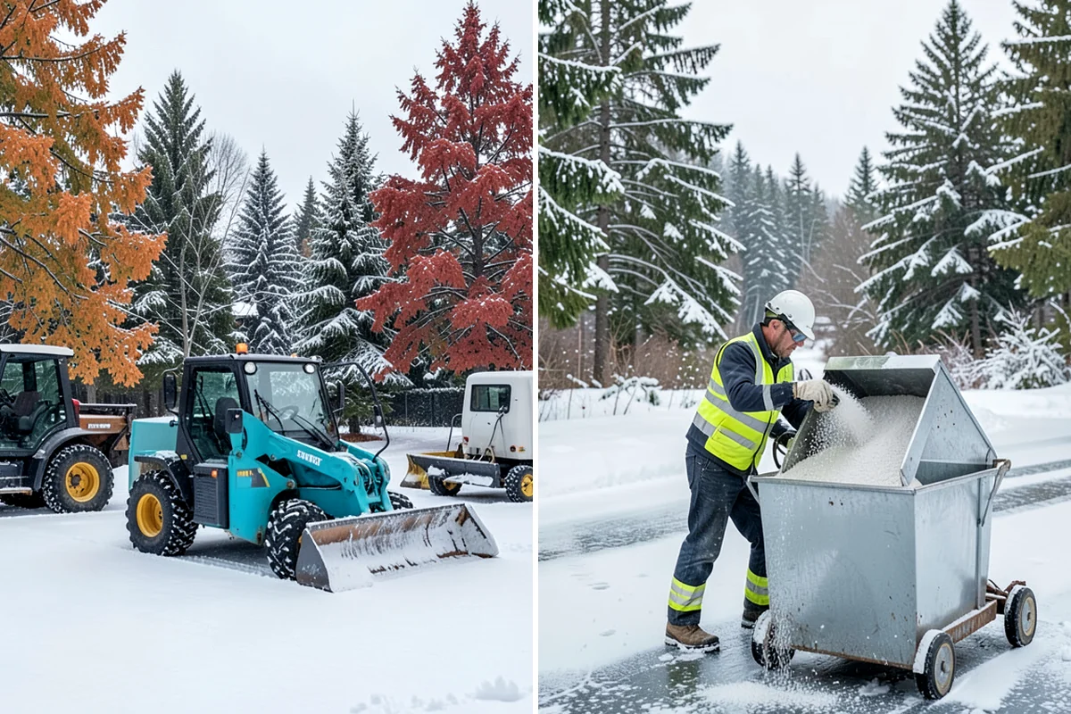 Long Driveway Snow Removal in Everett, Snohomish County, WA - We plow the driveway from the house to the road