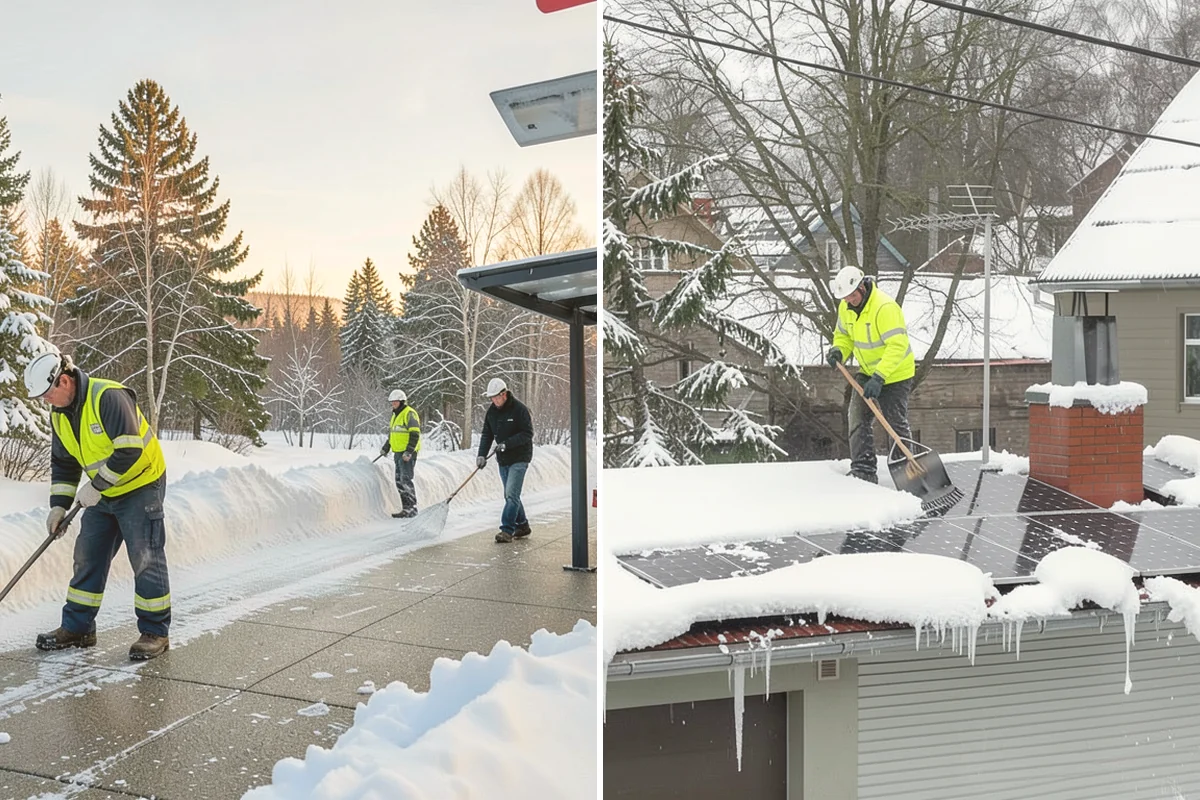 Long Driveway Snow Removal in Index, Snohomish County, WA - We plow the driveway from the house to the road