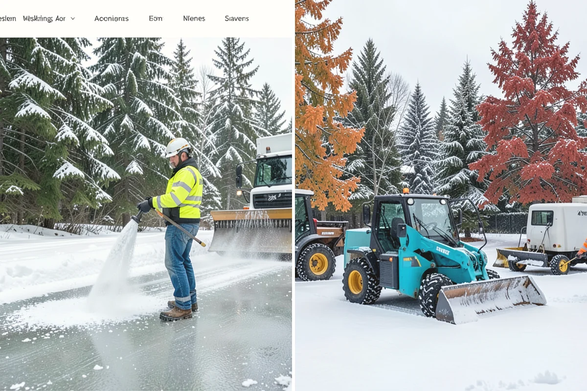 Long Driveway Snow Removal in Lake Stevens, Snohomish County, WA - We plow the driveway from the house to the road