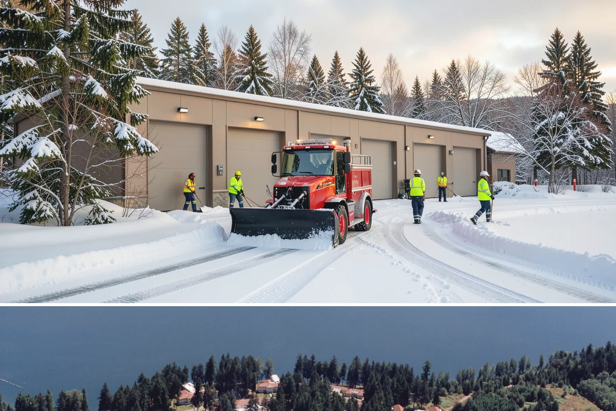 Long Driveway Snow Removal in Lakewood, Pierce County, WA - Long driveway service is critical throughout the foothill snow season from November to March.