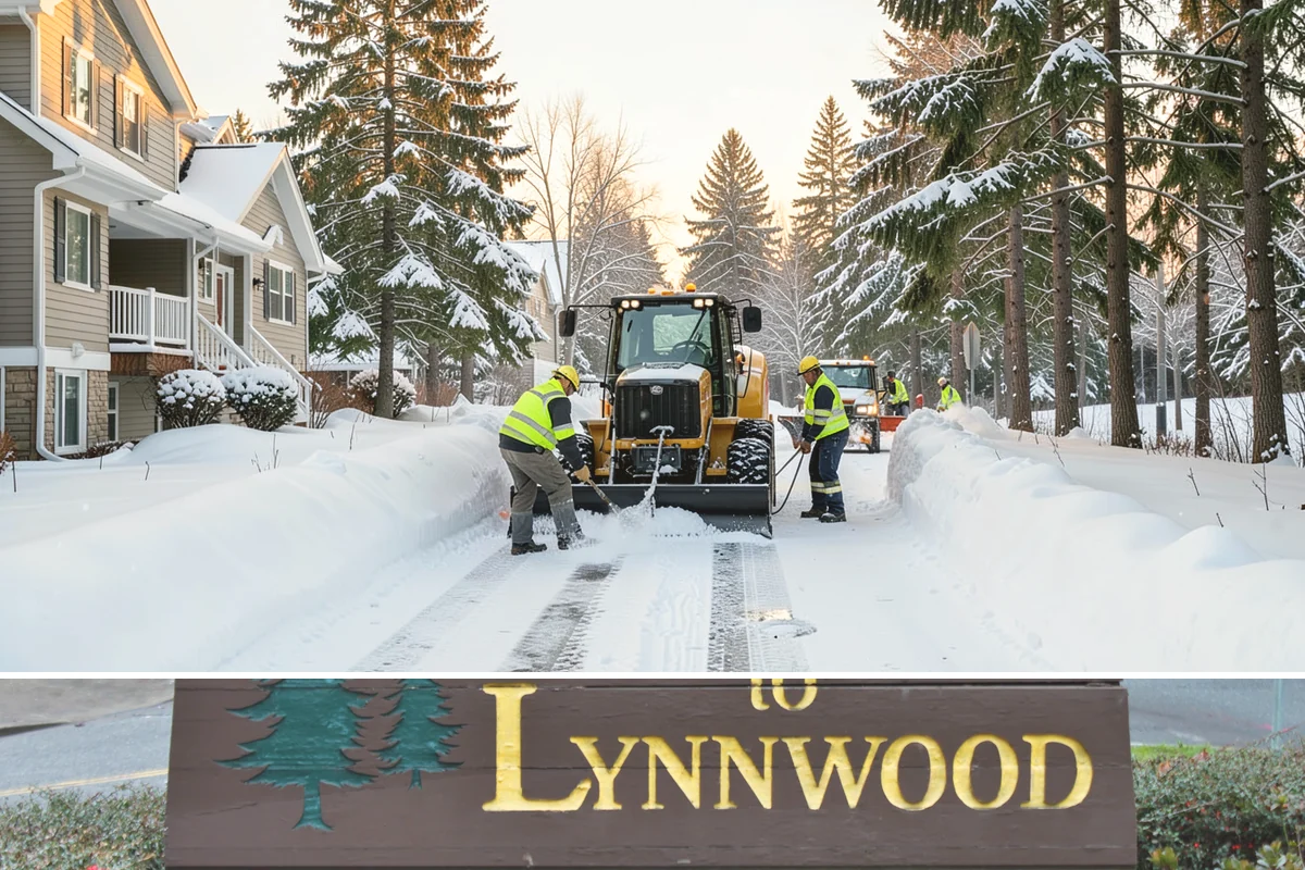 Long Driveway Snow Removal in Lynnwood, Snohomish County, WA - Long driveway service is critical throughout the foothill snow season from November to March.