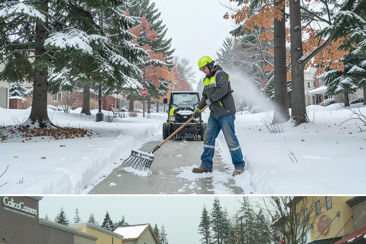 Long Driveway Snow Removal in Mill Creek, Snohomish County, WA - Long driveway service is critical throughout the foothill snow season from November to March.
