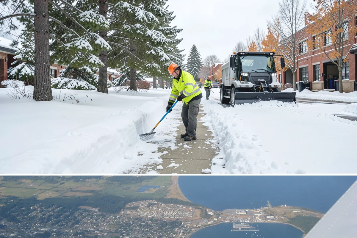 Long Driveway Snow Removal in Oak Harbor, Island County, WA - Long driveway service is critical throughout the foothill snow season from November to March.